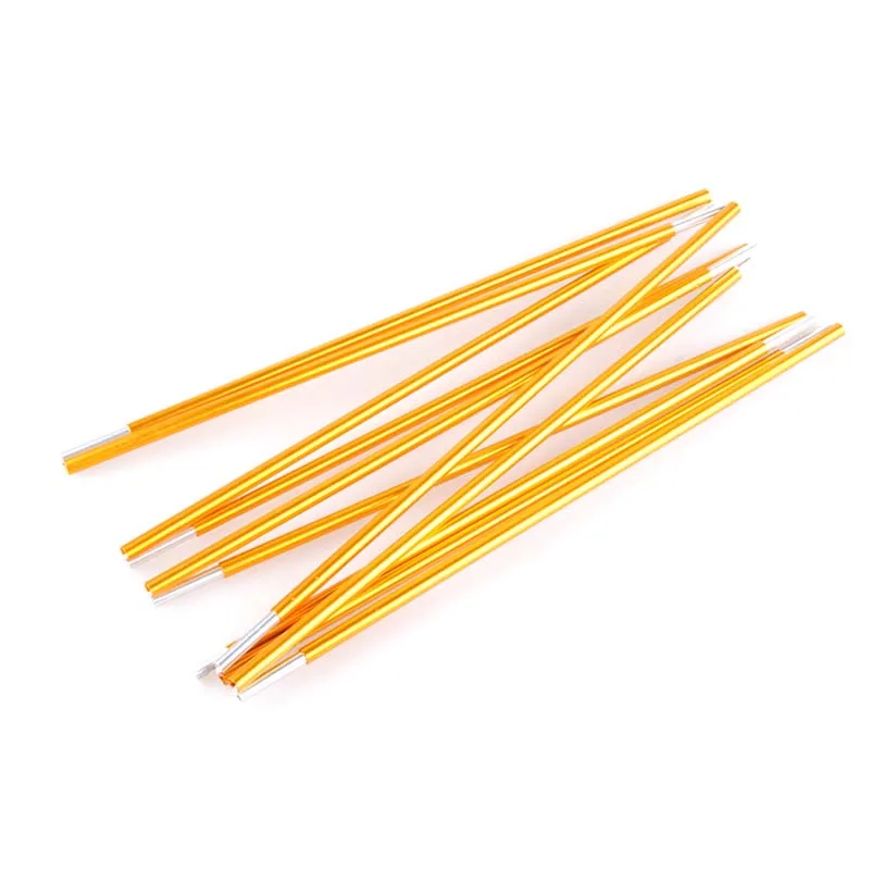 

Outdoor Camping Hiking Travel 12 Sections Aluminum Alloy 7.9mm 360cm Tent Poles