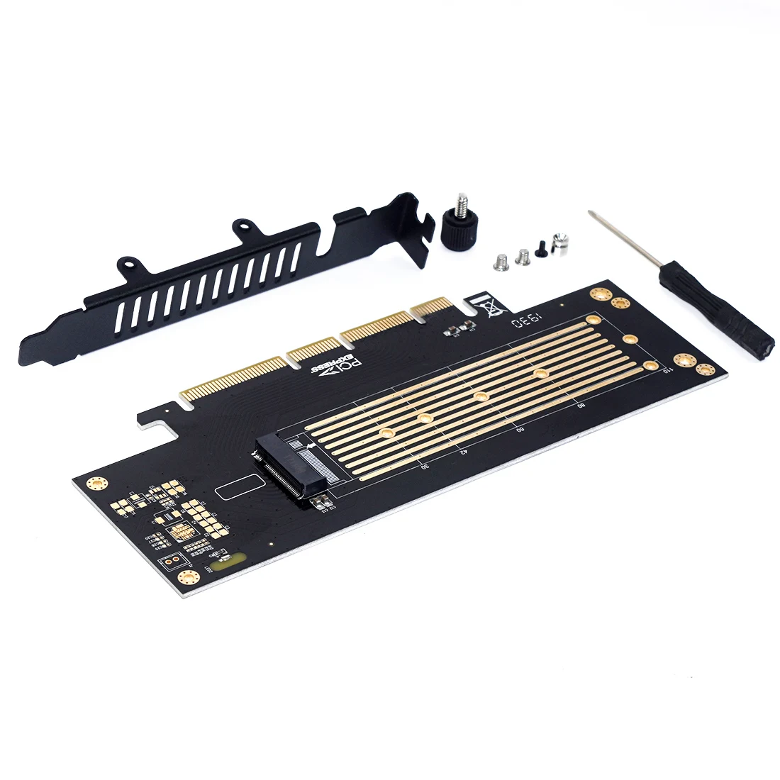 

Переходник JEYI SK18 M.2 для NVMe M key SSD/PCIe, поддержка PCI Express 3,0x4 2230-22110, размер M.2 SSD