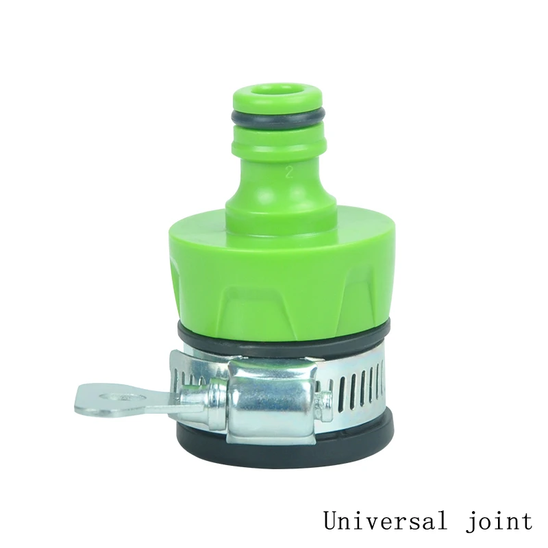 Universal joint Домашнее соединение водопроводных труб 4 мм/6 мм Вода быстрое подключение пластик быстрая остановка воды соединение трубы водяной пистолет соединительные фитинги - Цвет: Universal joint