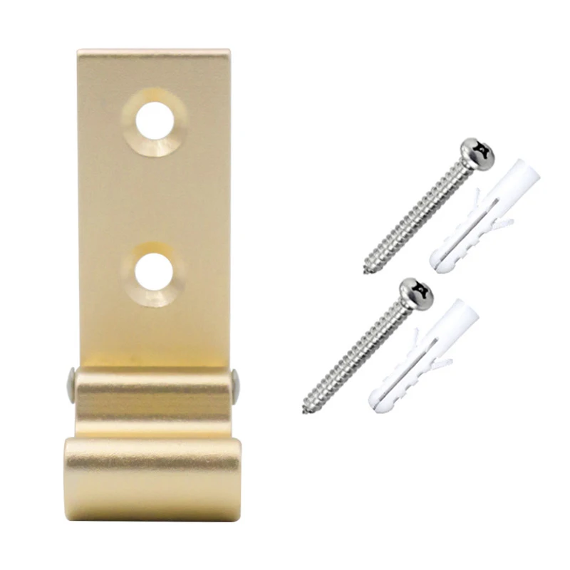 Складной крючок для одежды с круглой головкой креативный из сплава без отверстий