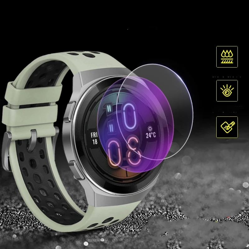 Закаленное стекло для Huawei Watch GT2e 2.5D GT3 9H
