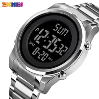 skmei digital 2 time mens watches fashion led men digital wristwatch chrono count down alarm hour for mens reloj hombre 1611