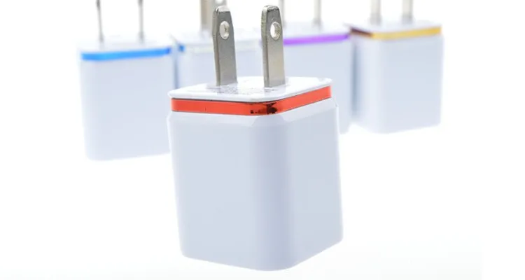 Wholesale 200Pcs/lot 2A+1A US Plug AC Power Adapter Home Travel Wall 2 port dual USB Charger for iPhone Samsung HTC | Мобильные
