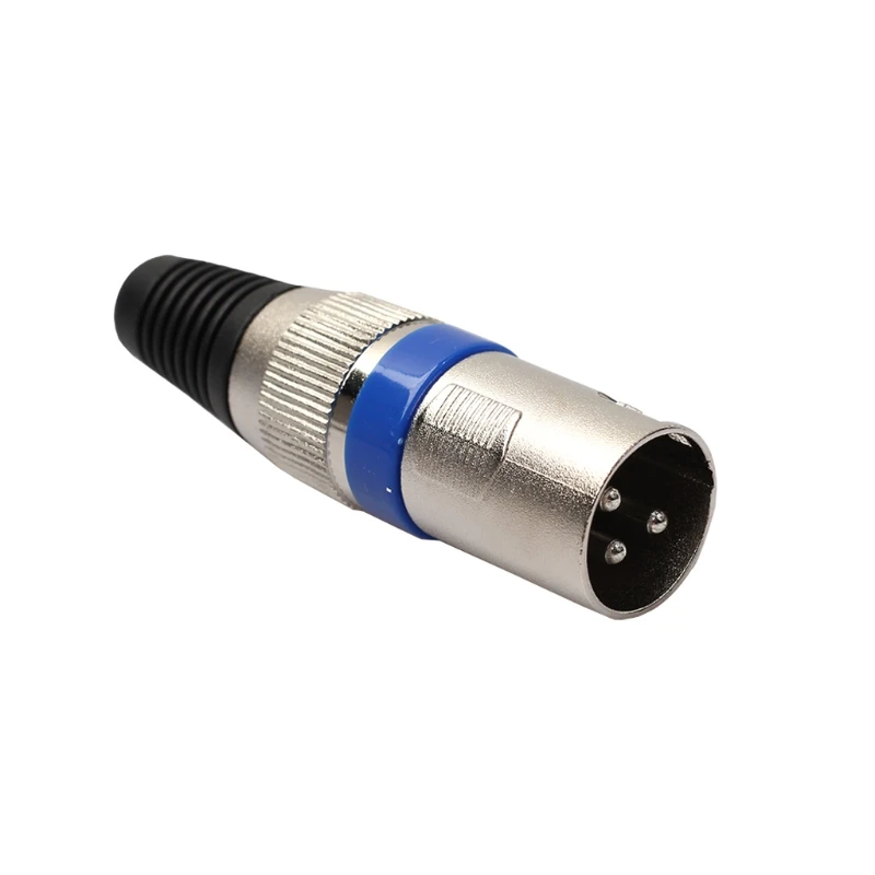 1 пара 3 контактный штекер XLR + гнездовой разъем для микрофона аудиоразъем