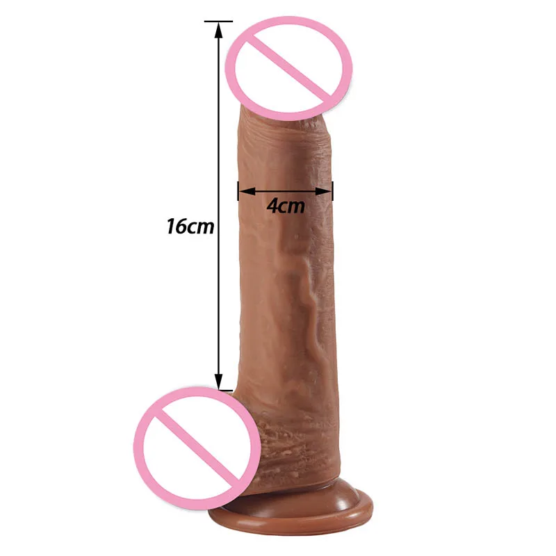 Реалистический Пенис Вибратор для женской мастурбации силиконовый стимулятор G