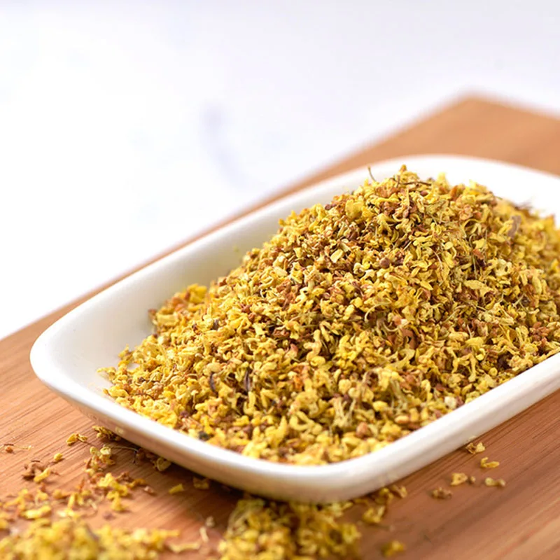 Цветок османтус сушеные лепестки натуральные новые цветы свежий аромат корицы gui