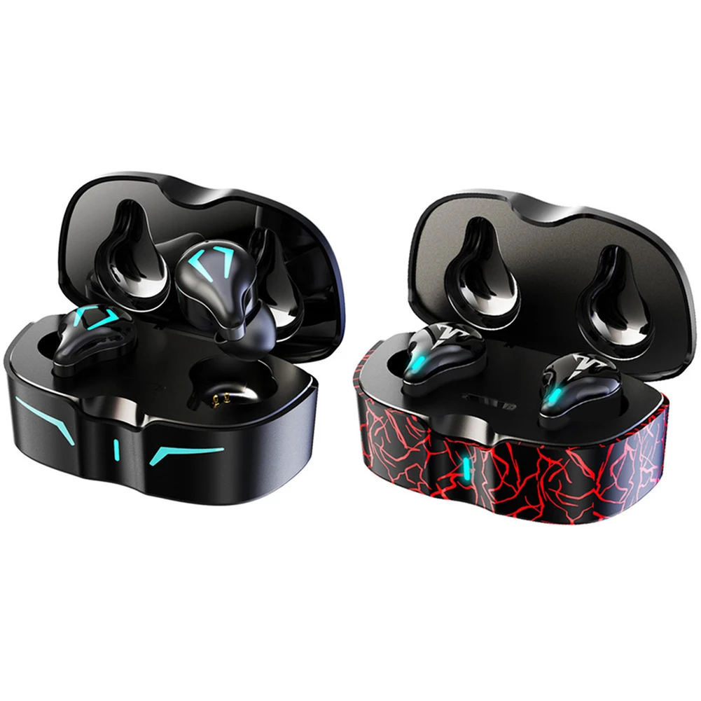 

New TWS Bluetooth5.0 Wireless Earphones Sports Gaming Headphones 8D Stereo In Ear Volume Control With Microphone Bass Headphones