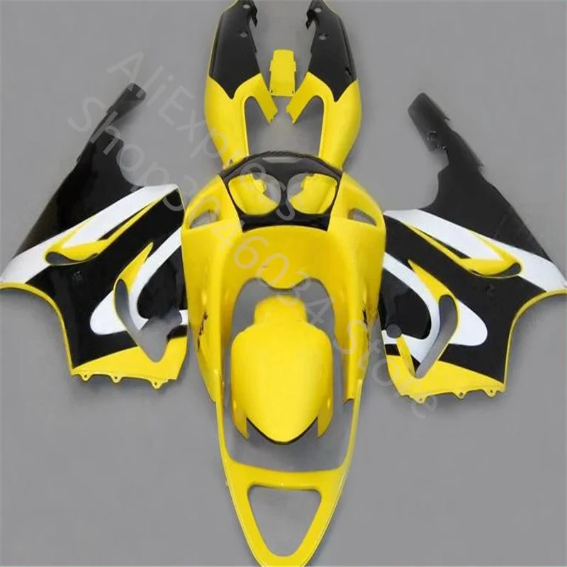 

Free Custom For Kawasaki ZX7R 96 97 98 99 00 01 02 03 ZX 7R ZX636 ZX-7R 96-03 ABS yellow black white Fairing Kit