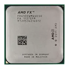 Центральный процессор AMD FX-6100 FX 6100 FX6100 3,3 ГГц 95 Вт Разъем AM3 + десктопный шестиядерный центральный процессор FD6100WMW6KGU