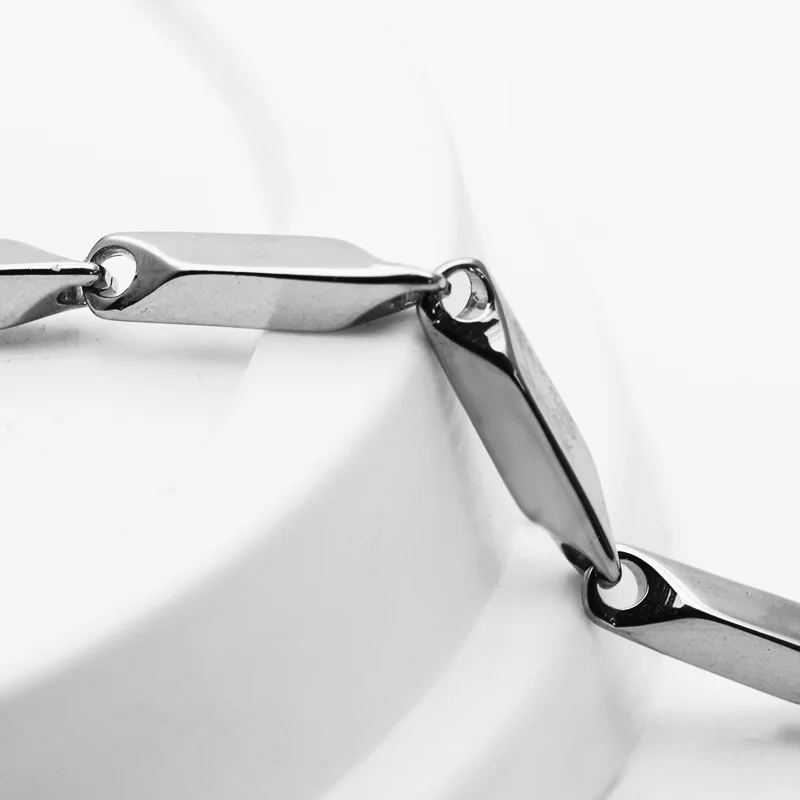 Браслет-цепочка из нержавеющей стали 18 + 5 см | Украшения и аксессуары