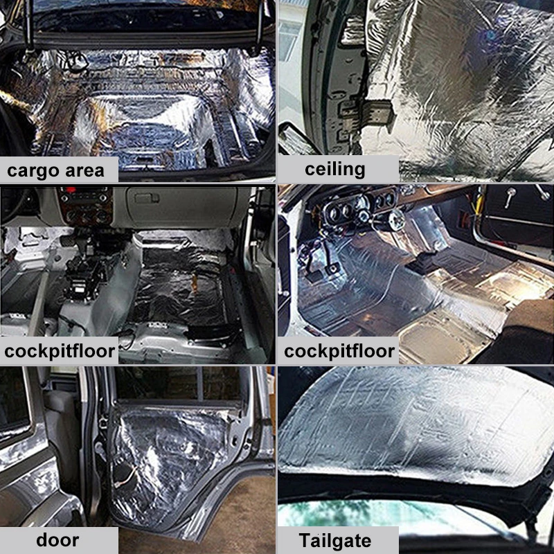 Автомобильные теплоизоляционные защитные коврики SPEEDWOW для защиты крыш колесико