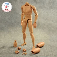 16 scale male narrow shoulder body figure similar to hot toys upgrated version for 12 inches diy action figures