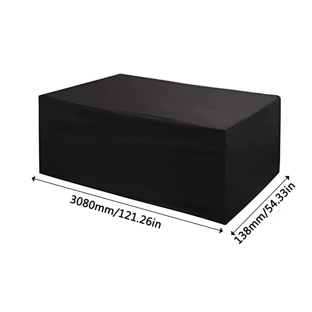 

Outdoor Garden Oxford Cloth Furniture Dust Cover Outdoor Furniture Waterproof Protective Cover Fade Resistant Cover