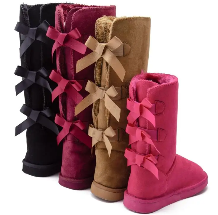 Горячая Распродажа 2021 Новинка зимы высокие сапоги трубы Мода для всех Теплые