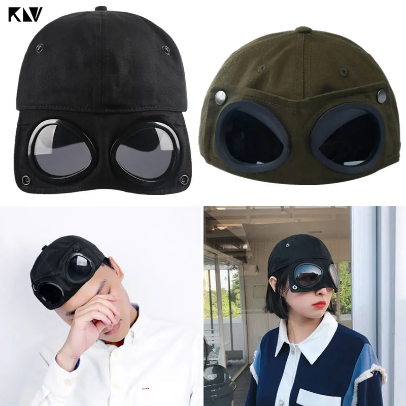 KLV/очки для пилотов утка шапка мужчин и женщин модные ювелирные изделия студентов