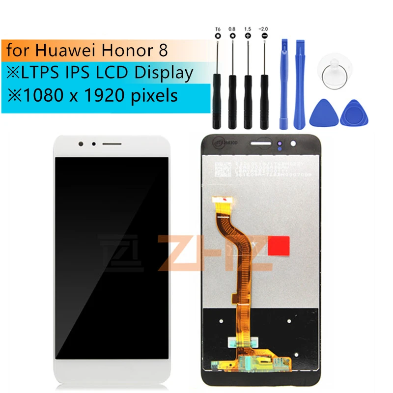 ЖК дисплей для Huawei Honor 8 с сенсорным экраном дигитайзер в сборе экран Honor8 запасные