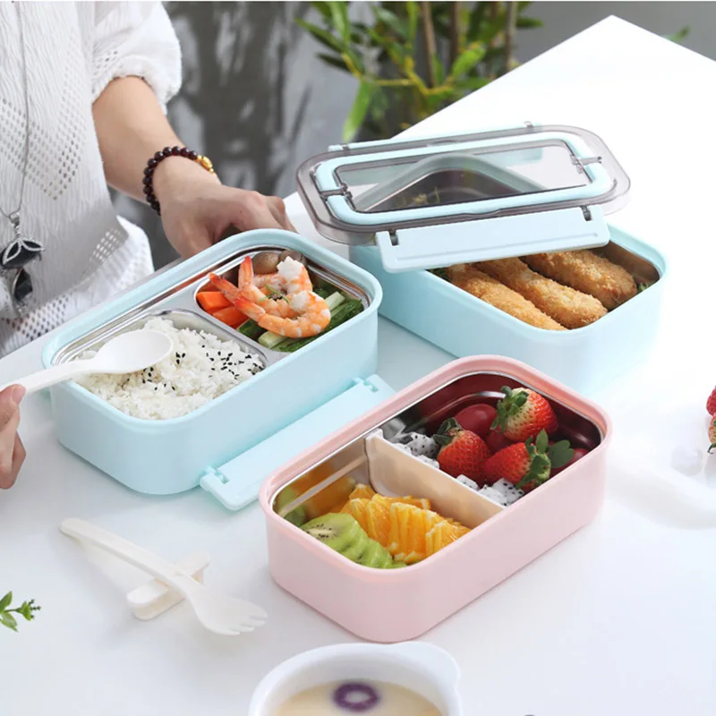 ONEUP портативный изолированный Ланч бокс для детей Новый 304 из нержавеющей стали с