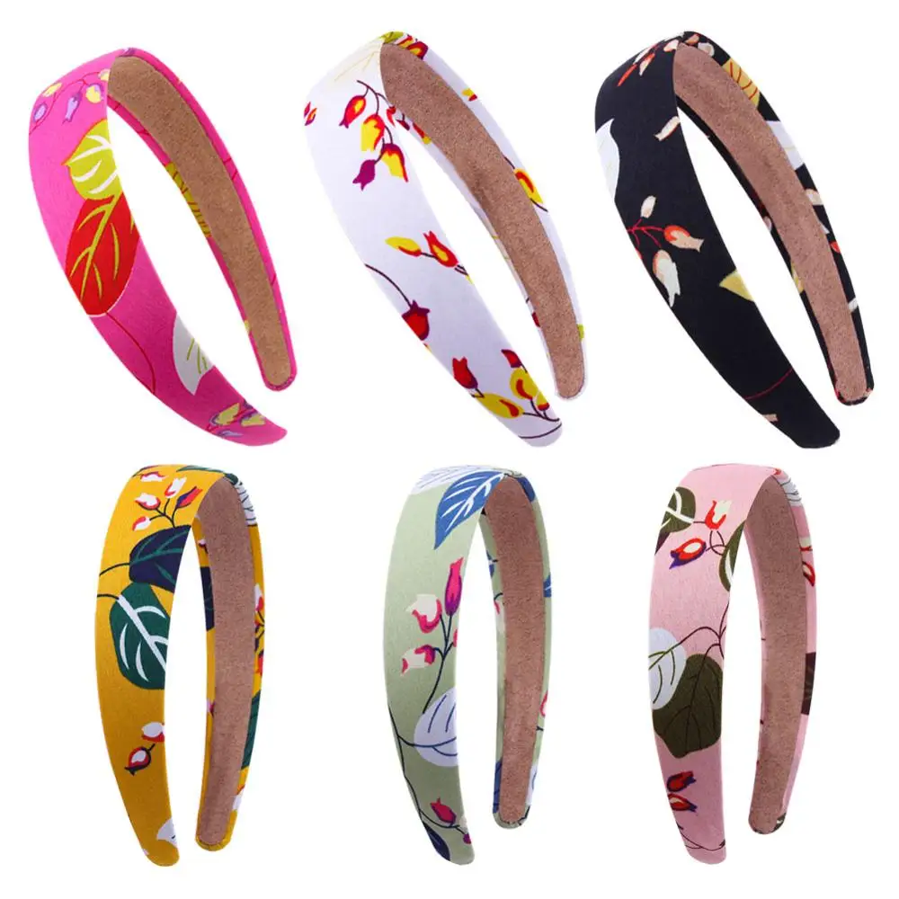 1 шт. 30 мм Цветные Сатиновые покрытые резинки для волос женщин и девочек ленты