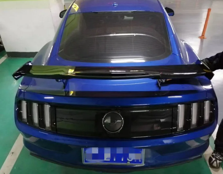 Для Ford Mustang спойлер GT стиль Высокое качество ABS Автомобильный задний декоративное крыло спойлер праймер и цвет краски