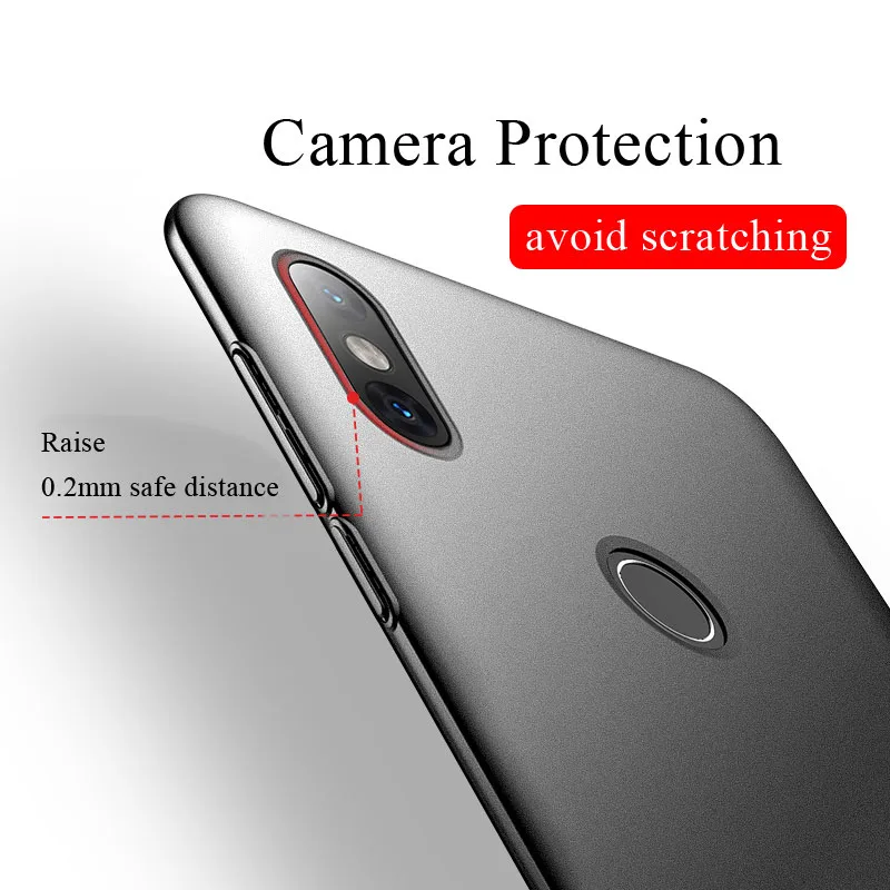 Чехол для Xiaomi Mi Mix 4 ультратонкая матовая жесткая задняя крышка из поликарбоната 3
