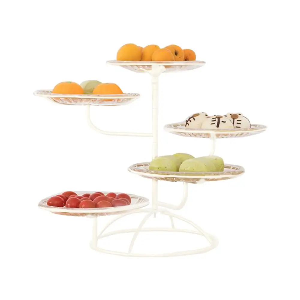 Многослойный фруктовый поднос для снэков стеллаж хранения торт подставка