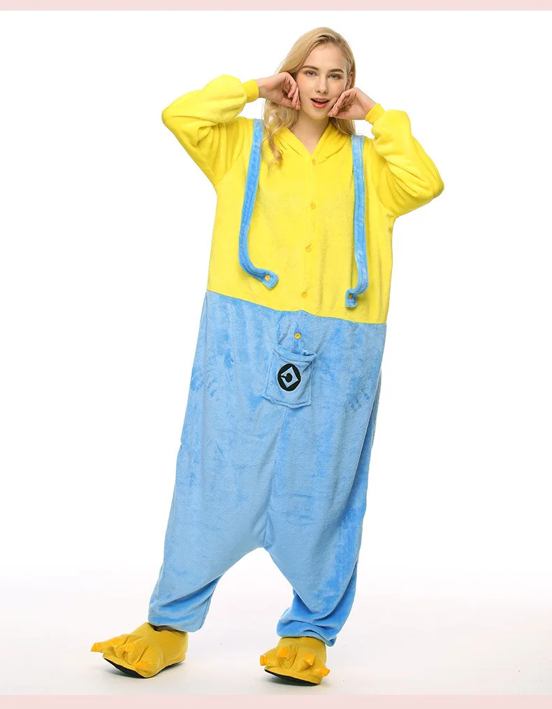 Фланелевая цельная Пижама для косплея Детские Семейные одинаковые пижамные