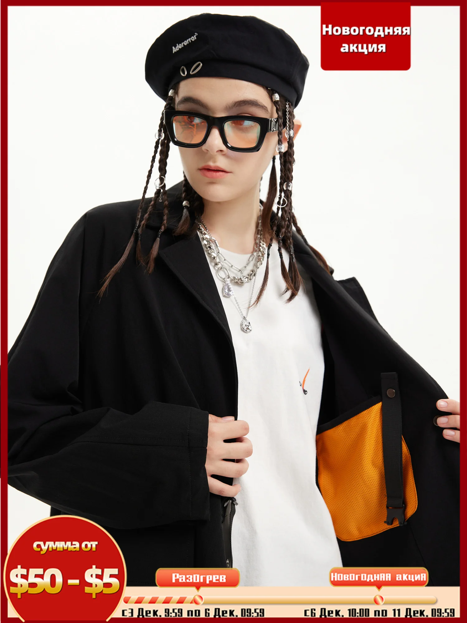 

New 2021 Winter Spring Women's Blazers Plaid Double Breasted Pockets Formal Jackets Checkered Outerwear Tops