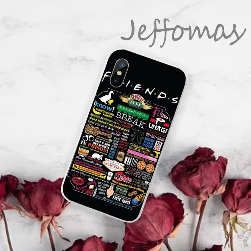 

Central Perk Coffee friends tv show Phone Case Transparent for iPhone 11 12 mini pro XS MAX 8 7 6 6S Plus X 5S SE 2020 XR