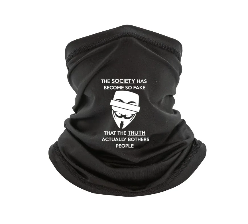 Анонимная цитата Т шарф ложное общество истинная таблетка Забавный хакер