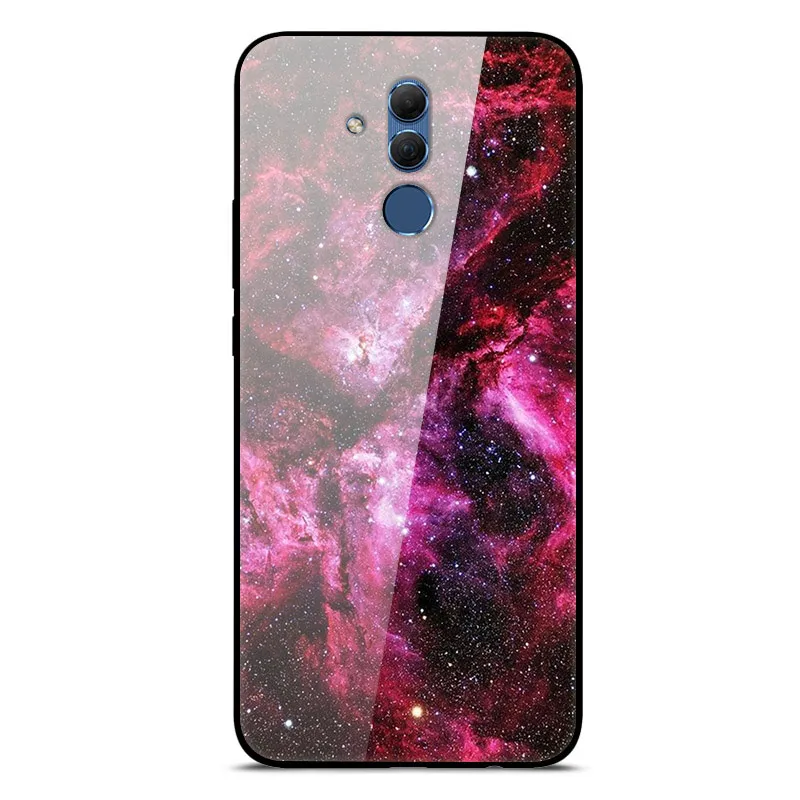 Mate 20 Lite чехол для huawei mate 20 Lite чехол s 6,3 силиконовый бампер из закаленного стекла+ Жесткая задняя крышка из поликарбоната чехол для телефона s Coque - Цвет: 38
