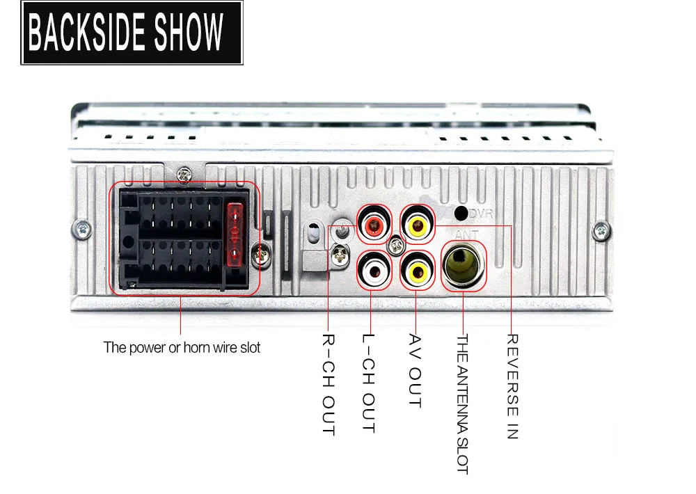 Автомагнитола 1 Din автомобильное радио с 4 &quotTFT экраном аудио стерео USB FM RDS Bluetooth