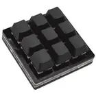 Черная программируемая клавиатура, клавиатура на заказ, клавиатура сделай сам, клавиатура 23458912 клавиши, USB, клавиатура для макросъемки, механическая клавиатура