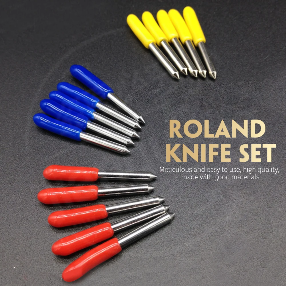

45PCS 30PCS 15pcs 5pcs 30 45 60 Roland Cricut Plotter Vinyl Cutter Blade Knife Cutter Blades For Power Tools Cutting Plotter