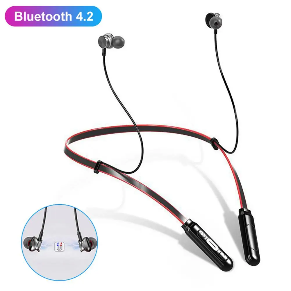 Q9 Влагозащищенные магнитные Беспроводные Bluetooth 4 2 шейные спортивные наушники
