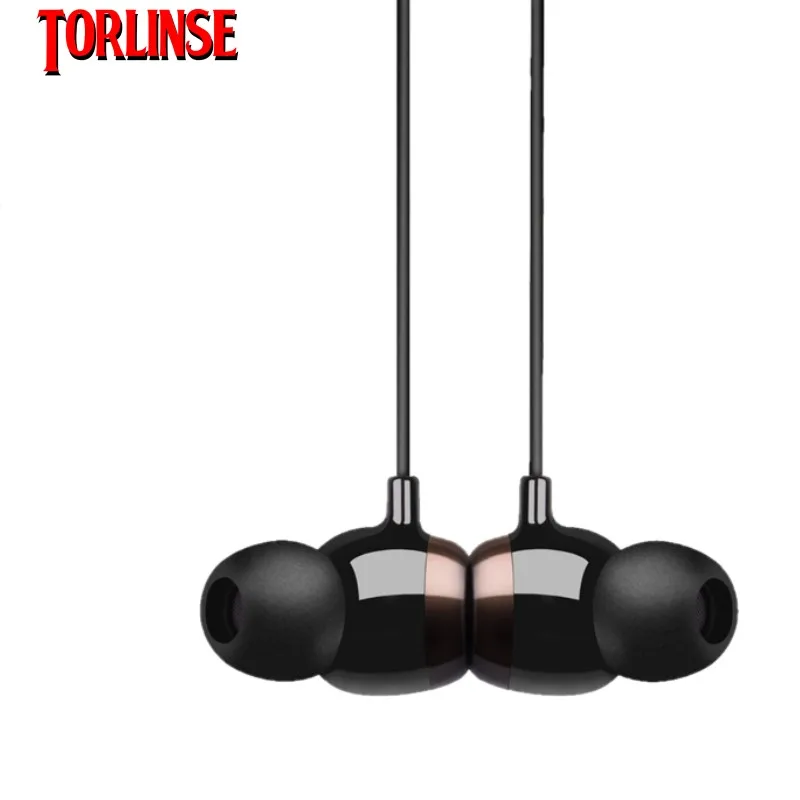 

torlinse Necklace Bluetooth Earphone Wireless Earbuds with Mic and In-line Control Young Version Necklace Bluetooth headsets