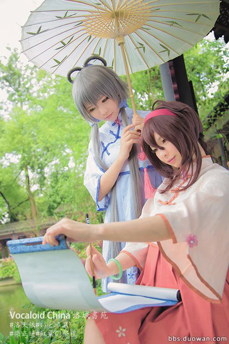 VEVEFHUANG Kосплей Luo Tianyi Косплей Yue Zhengling VOCALOID CHINA PROJECT милый костюм Kawaii китайское
