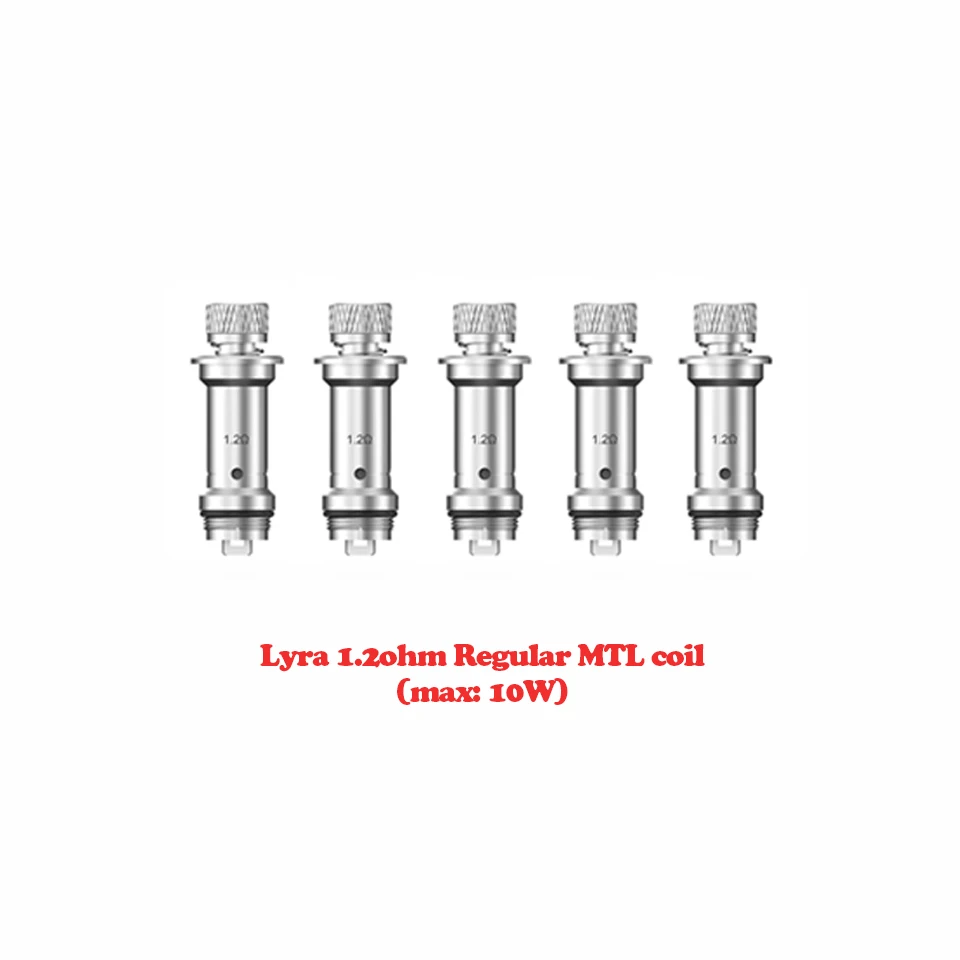 Сменная катушка Lost Vape Lyra 5 шт./лот 0 6ом сетчатая и Обычная Катушка 1 2 Ом для LostVape Pod