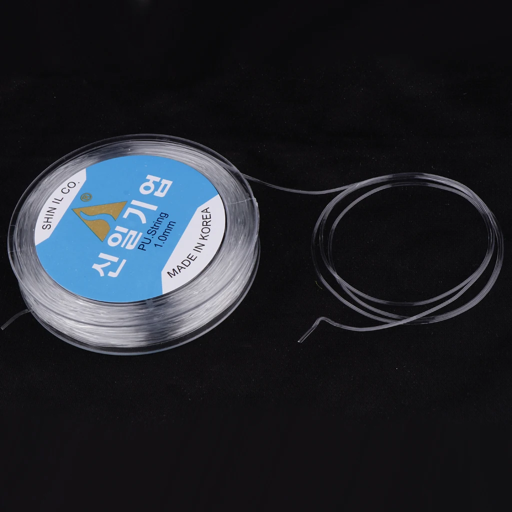 

1mm Elastic Cord Beading Threads Stretch String Crafting Jewelry Making DIY