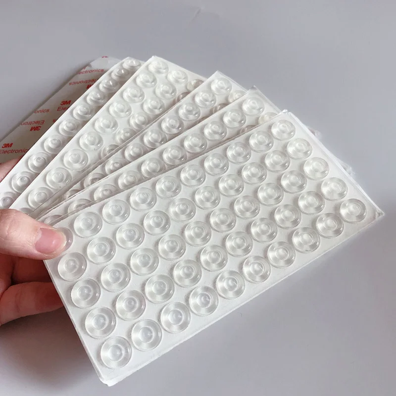 Прозрачная резиновая самоклеящаяся Буфер Заслонки (мебельная столица Кухня