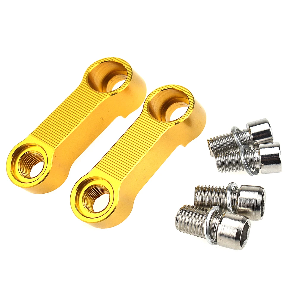 

For KTM DUKE690 DUKE1290 DUKE 690 1290 Universal 10mm Motorcycle Rearview Mirrors Extension Riser Extend Adapter