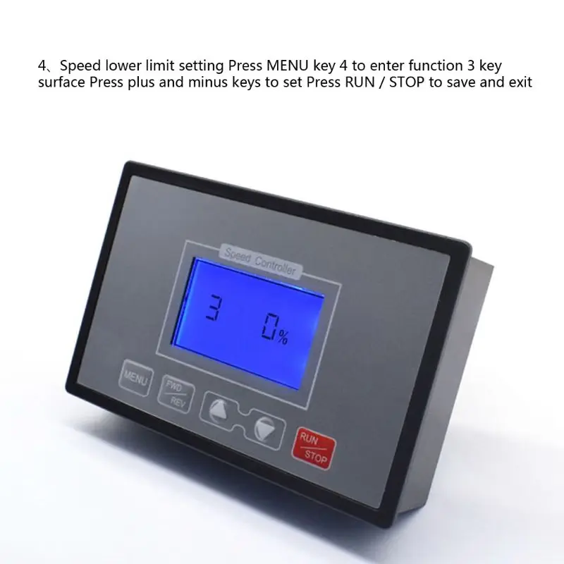 ЖК-дисплей Smart Digital Display 0 ~ 100% Регулируемый 60A ШИМ DC10-55 V контроллер скорости