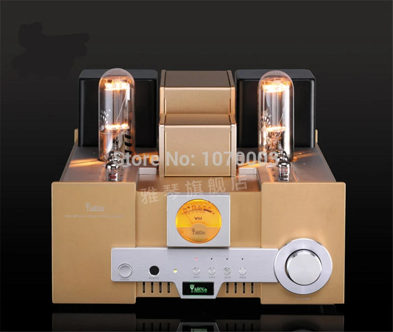 K-017 YAQIN MS-650B Integrated Vacuum Tube Amplifier SRPP Circuit 845x2 Single-ended Class A Power 2x15W 110V/220V | Электроника