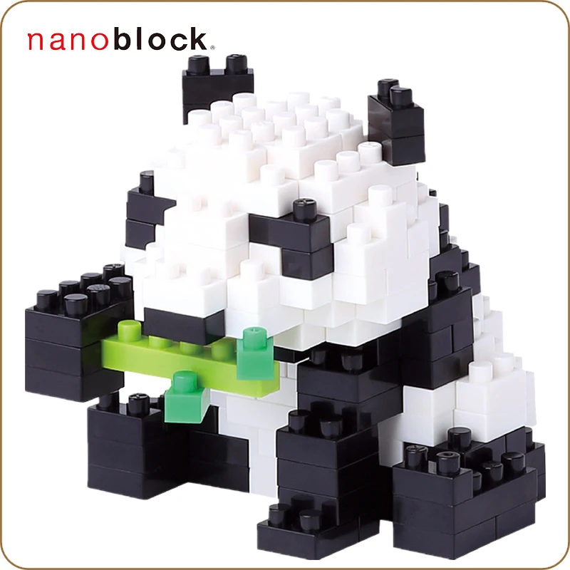 Новинка огромная панда Kawada Nanoblock бриллиантовая конструкция 170 шт. креативные