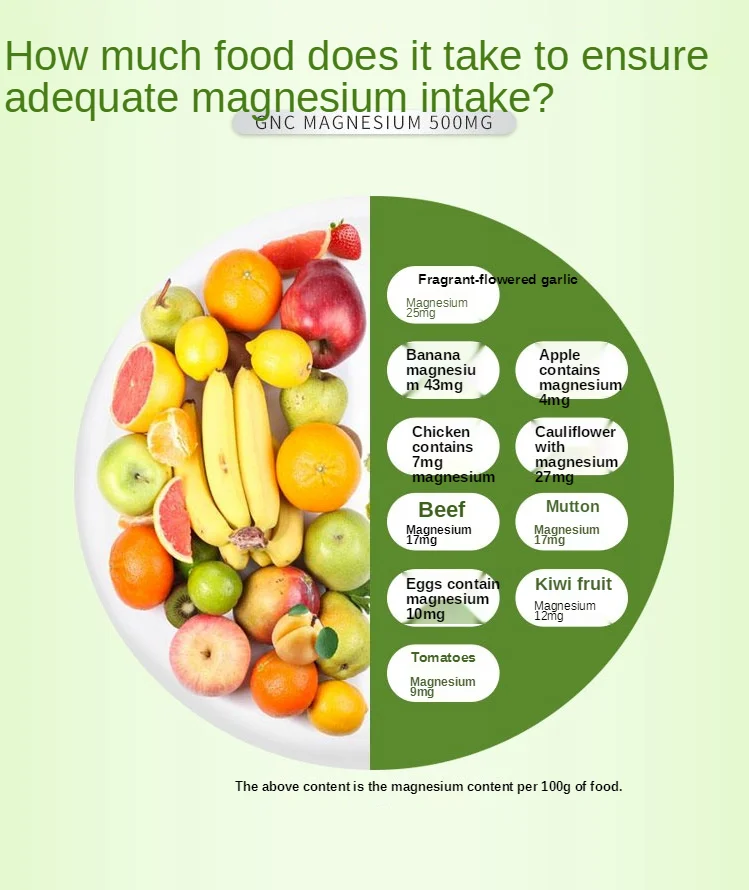 Free shipping Magnesium 500 mg Essential for calcium absorption and strong bones &amp teeth 120 capsules | Красота и здоровье