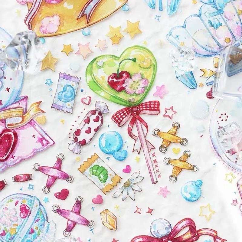 

Прозрачные наклейки «сделай сам» для скрапбукинга