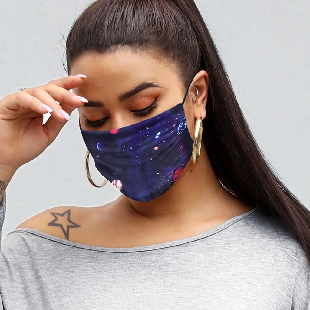 2020 Новая маска для лица с изображением рта Mascarilla Masque Mondkapjes wasbaar моющаяся - купить