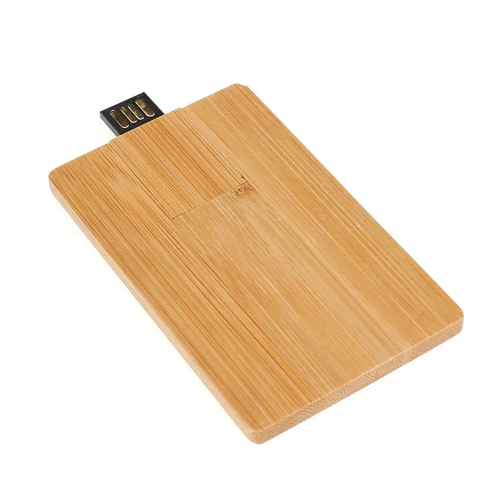 Флеш-накопитель с логотипом на заказ, деревянная мини-карта, USB флеш-накопитель 2,0, 4 ГБ, 8 ГБ, 16 ГБ, 32 ГБ, 64 ГБ, u-диск, креативный подарок, флеш-накопитель, свадьба - Цвет: 1 u disk
