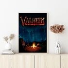 Настенный плакат Valheim для видеоигр, Картина на холсте для спальни, гостиной, украшение для дома (без рамки)