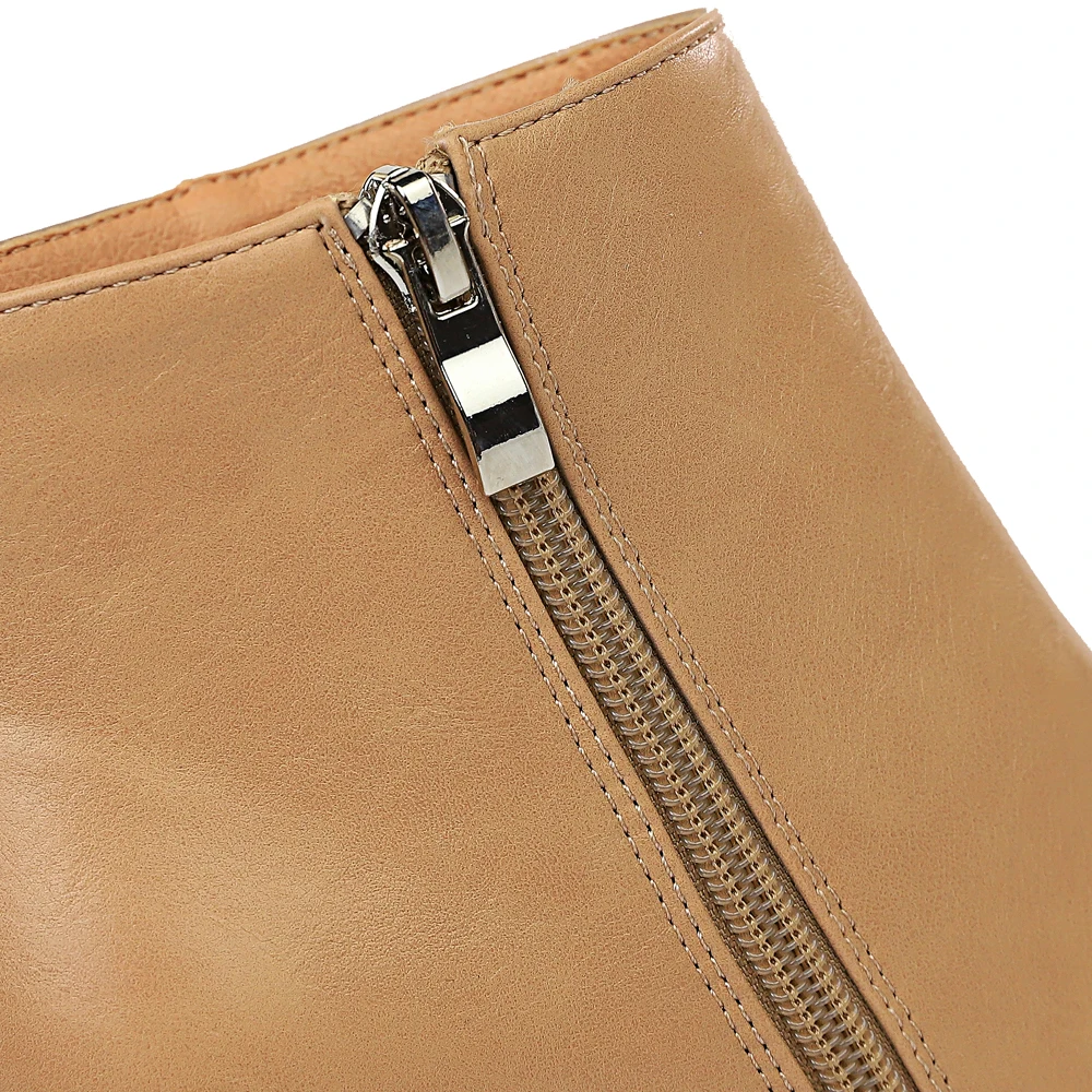 

2019 Autumn Fashion Ankle Boots Square Toe Ankle Boots Thick High Heels Side Zipper Autumn Winter Shoes Woman shoes boots 34-40