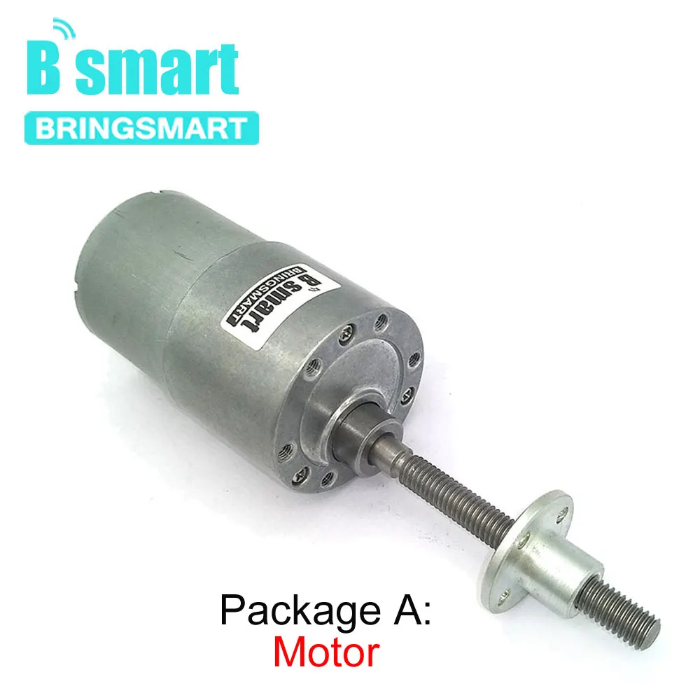 Электродвигатель Bringsmart с длинным валом микро электродвигатель постоянного тока